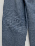 229 Embo Curved Wide Denim