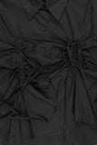 UNBAL RIBBON TIE SHIRT