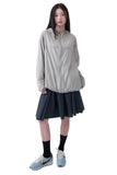 AIRY HOODED WINDBREAKER
