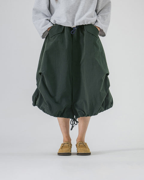 [AG.W] Front Zip Fishtail Balloon Skirt