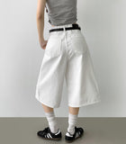 Amecaji Street Bermuda Three Quarter Cotton Pants