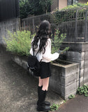 Pote Rouge Hood Strap Cardigan