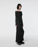 Handmade Twisted One-Shoulder Long Sleeve