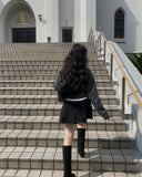 Known Square Neck Cardigan