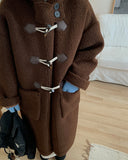 Truy color matching wool touch gloves