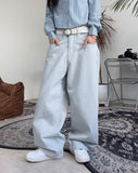 Akan Double Yoke Snap Cotton Pants