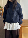 Hendrilan Layered Frill Mini Skirt