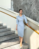 Vinta Collar Shirring One Piece