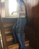 Nare Suede Tassel Fringe Crossbody Bag