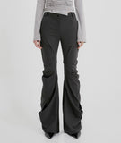 Asymmetrical Drape Pants