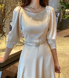 Preah Satin Belt One Piece