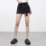 2K Cargo Denim Mini Skirt