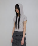Kaya Shirred Hoodie