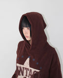 STAR CORDUROY HOODIE