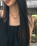 Geurain Gemstone Ball Necklace