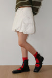 (with underpants) BALLOON POCKET MINI SKIRT