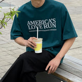 America Lettering Short Sleeve T-shirt