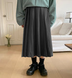 Hirna Pleated Long Skirt