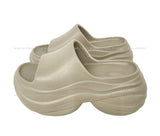 8cm UP! Wave EVA Platform Slippers