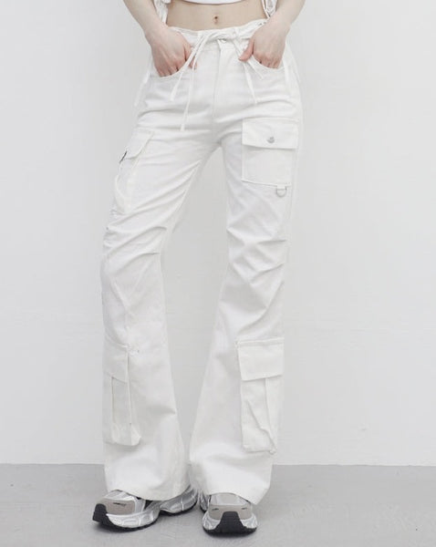 【NONCODE】Family Cargo Bootcut Pants NONCODE】Family Cargo Bootcut Pants (NONCODE/パンツ