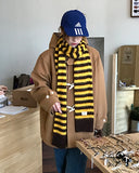 STRIPE WOOL MUFFLER