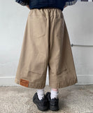 Gohins Cotton Banding Bermuda Pants