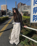 Cello Cargo String Wide Pants