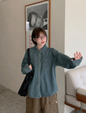 Akimo Pocket Vintage Denim Shirt