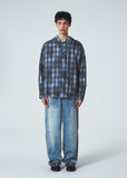 24SS★DART BRUSH WIDE DENIM PANTS