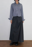 FLOWING DART DRAPE SKIRT
