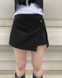 Ladle Wrap Mini Skirt Pants