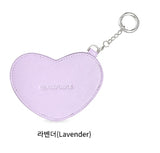 Adorable Heart Card Holder Keyring