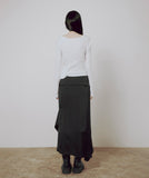 Drape Layered Long Sleeve