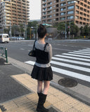 Enne Pumpkin Balloon Mini Skirt