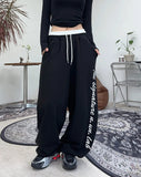 Muel Layered Embroidered Training Pants