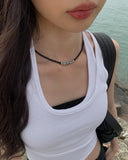 Nilin Pipe Choker Necklace