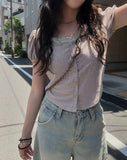 Kuya Lace Puff Short Sleeve T-Shirt