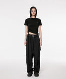 Chiffon Shirring T-Shirts