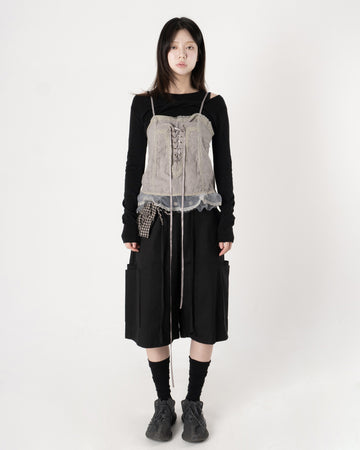 FLOWER LACE SLEEVELESS TOP