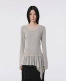 Layered Lace Frill Long Sleeve
