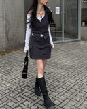 Cinder Cargo Mini Skirt