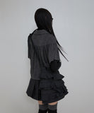 Cape Draped Cardigan