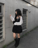 Peulron Ribbon Punching Bolero