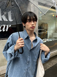 A classic denim shirt