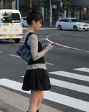 Cozy Bustier T-Shirt Set