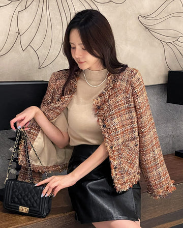 Mullet Round Surgical Tweed Short Jacket