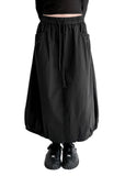 POCKET COTTON PUMPKIN SKIRT