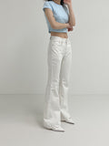 049 Semi Bootcut Cotton Pants
