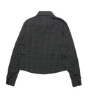 MINI CHECK CROP SHIRT