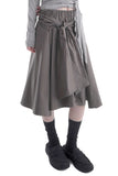 FLOW TIE COTTON SKIRT